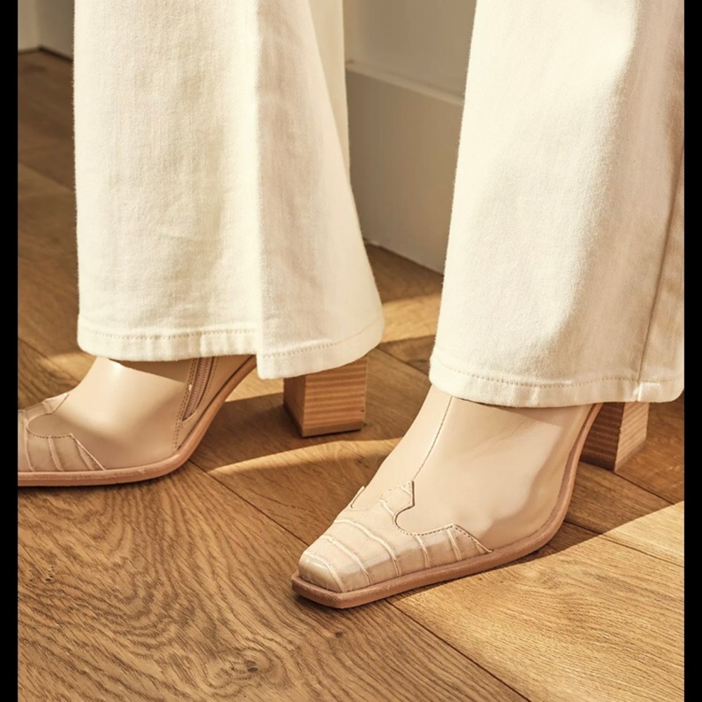 Jessa Western Square Toe Boots